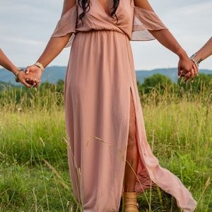 Blush dress